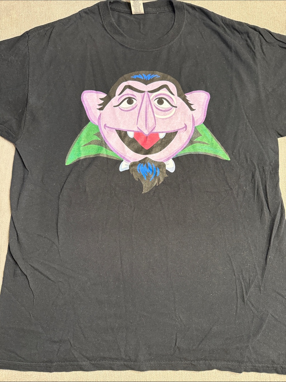 Sesame Street The Count Short Sleeve T-Shirt